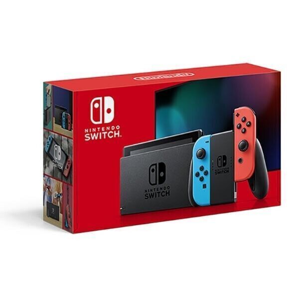 Nintendo Switch 32GB Handheld Console – Neon Red/Neon Blue