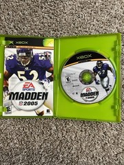 Original Microsoft Xbox Console System w/ Power, AV, 2 Controllers, Madden 2005