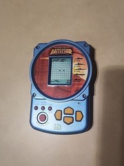 Vintage 2002 Hasbro Electronic Handheld Battleship Game MB Milton Bradley
