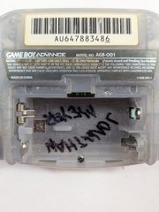 Nintendo Game Boy Advance AGB-001 Clear Glacier Tested