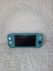 Nintendo Switch Lite Console Turquoise Tested/Working Factory Reset! No Charger