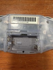 Nintendo Game Boy Advance Console System – Clear Glacier – Parts Only