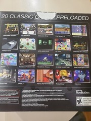 Sony Playstation Classic 2 Controllers 20 Preloaded Classic Games