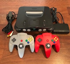 N64 Nintendo 64 Console + up to 2 OEM Controllers + Cords | CLEANED & TESTED