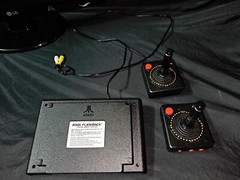 Atari Flashback + 2 Wireless Sticks – No AC Adapter – Untested