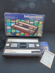 INTELLIVISION MATTEL Console Vintage + 6 Complete Games w/Manuals Overlays