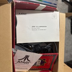 ATARI 2600 1987 Release Compact Junior Console system Original Box