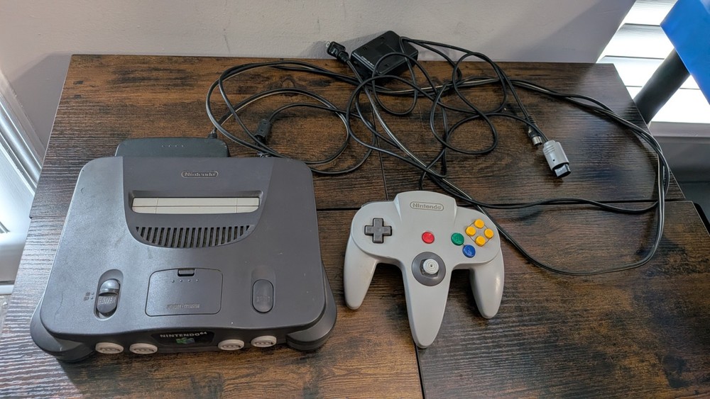 Nintendo 64 Console System Bundle w/ Controller & Rf Cable N64 (NUS-001)