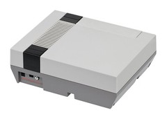 NES / Nintendo System Console + ORIGINAL Controller & Game – Condition: Used