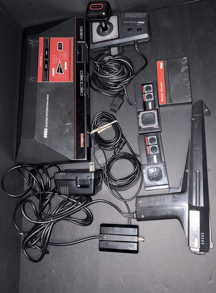 SEGA Master System Video Game Console Bundle Ready To Play – Tested