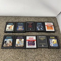 Atari 2600 Junior Jr Console System Bundle 10 Games Tested