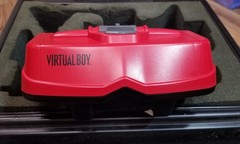 Nintendo Virtual Boy Console VB NMI Employee Owned Blockbuster Hard Case w/ Game
