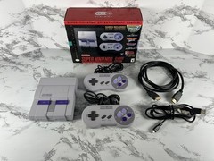 Super Nintendo Entertainment System Classic Edition w/ Box Tested Working READ