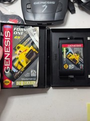 Sega Genesis 3 Console + Controller Cables Two CIB Games Mk-1461 Tested