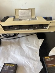 Working Atari 400 Computer With Accessories And Original Book. See Description