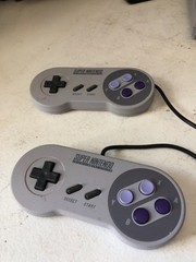 Nintendo Super NES Control Deck Mini SNES Classic Edition CLV-201, 2 Controllers
