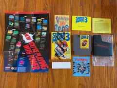Nintendo NES Challenge Set console system 100% complete in box with protector