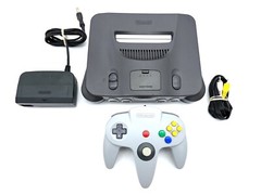 Nintendo 64 N64 Original System Console With 1 Original Controller & Cords!
