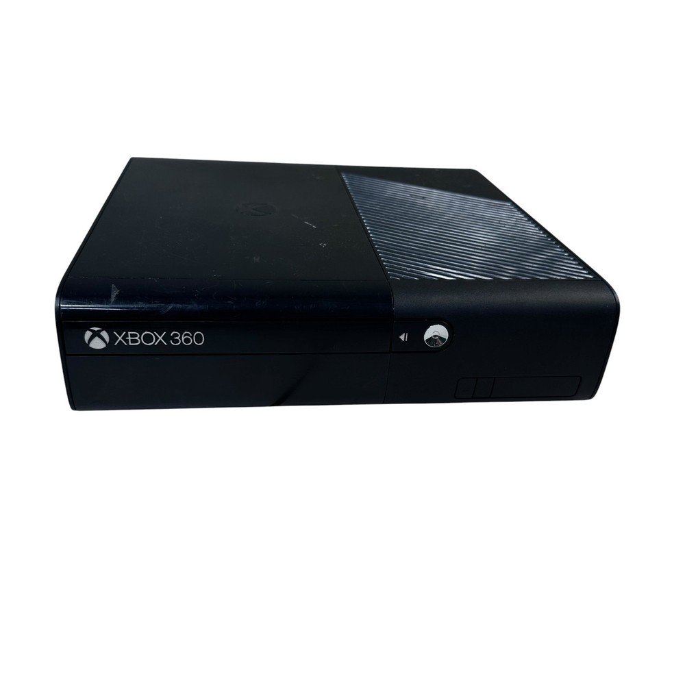 Microsoft Xbox 360 E Console Only Model 1538 Black Tested