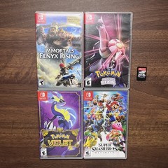 Nintendo Switch OLED Bundle Console with Joy-Con, Dock, & Games READ DESCRIPTION