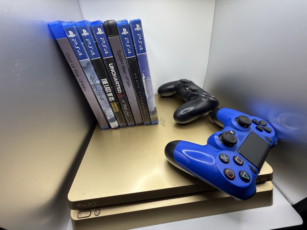 Sony PlayStation 4 Slim Gold Edition 1TB Console CUH-2015B