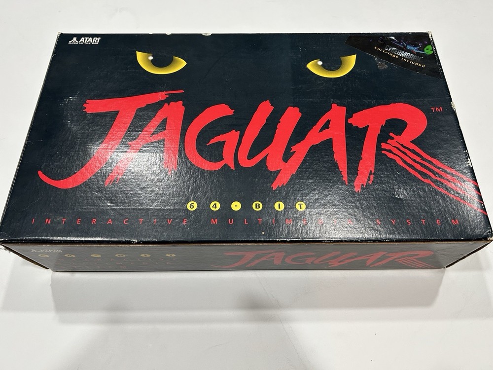 Jaguar Atari 64 Bit Interactive Cybermorph Bundle Video Game Console System