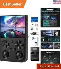 Handheld Gaming Delight: Retro Console with 3.5” IPS & 5G WiFi Connectivity