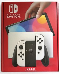 Nintendo Switch OLED Model 64GB White Handheld Console – Excellent Used Complete