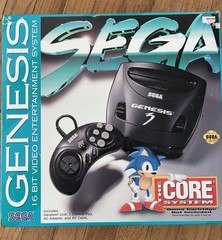 SEGA Genesis 3 16-Bit Console Bundle w/ Box, Controller & Cables NTSC-U/C