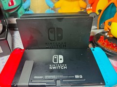 Nintendo Switch 32GB Blue/Red Joy-Con Console TESTED Minor Signs Of Normal Use