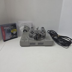 Sony Playstation 1 PS1 Console Bundle 8 Games, Remote, Power,+ AV Tested