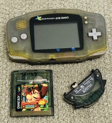 Nintendo Game Boy Advance AGB-001 Console Untested Parts D402