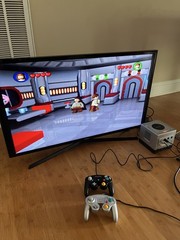 Nintendo GameCube Console – Silver – Gameboy Player (No Disc) – Great Condition