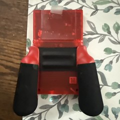 Analogue Pocket Transparent Red With SD Card And Grip