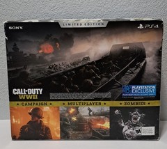 PS4 Slim Call of Duty: WWII Limited Edition 1TB Camo With 6 Games Lot!