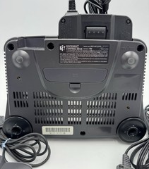 Nintendo 64 OEM Bundle – Includes Cords & Black/Gray Controller (N64, NUS-001)
