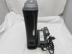 Microsoft XBox 360 : 120GB HDD : Black : Console w/ Power Adapter : Grade B