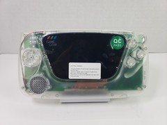 Custom Clear Gamegear, Ips Screen, Rechargeable Usb-c, Re-capped, Soundboard