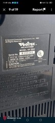 1982 VECTREX CONSOLE HOME ARCADE SYSTEM HP 3000 ,controller n 6 games