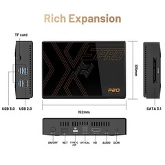 Super Console X5 Pro Retro Game Console RK3588 8GB DDR4 320GB 16000+ Games