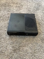 Microsoft Xbox 360 E Console Only Model 1538 Black System Tested & Working