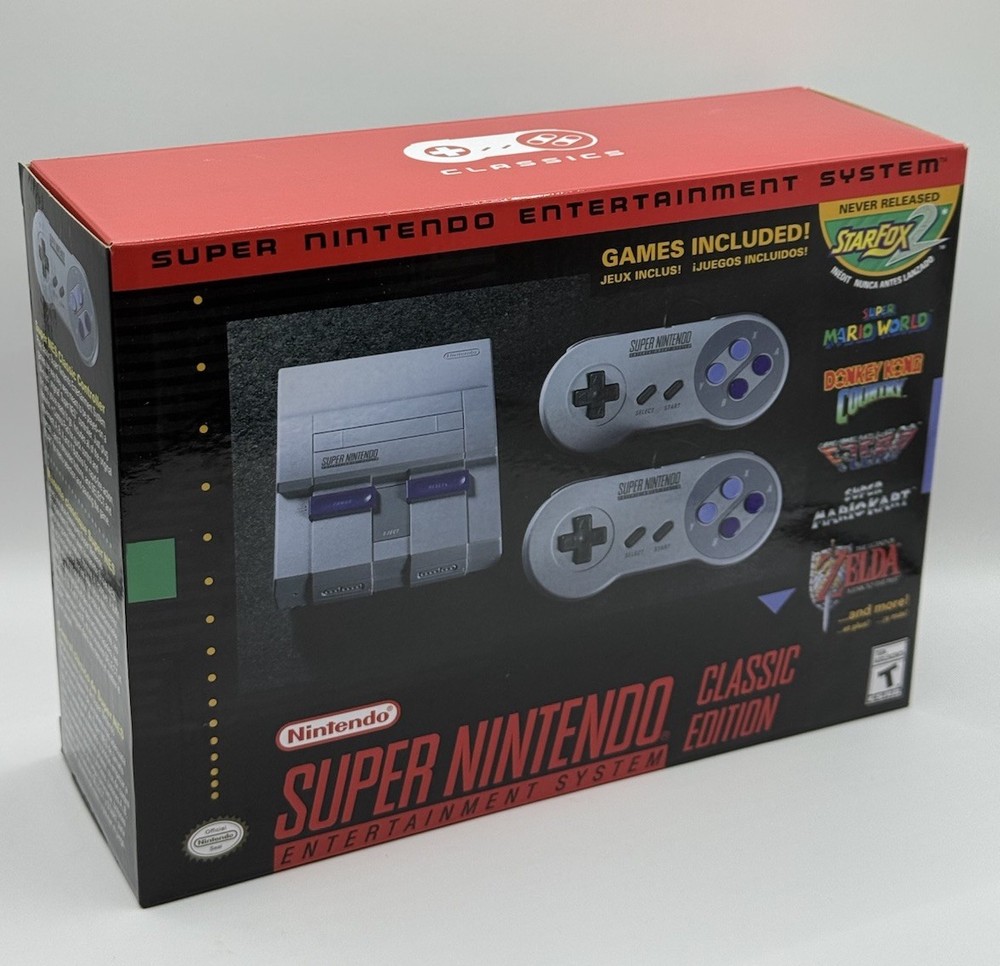 Nintendo SNES Classic Edition Mini Super Entertainment System