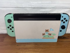Nintendo Switch Animal Crossing Edition Console Dock Joy-Cons Tested Works