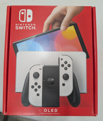 Nintendo Switch OLED Model HEG-001 Handheld Console – 64GB – White