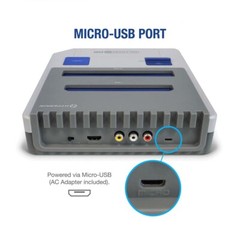 Hyperkin RetroN 2 HD Gaming Console for NES/SNES/Super Famicom Games – Gray
