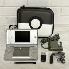 Nintendo DS Lite Bundle w/ OEM Charger, Travel Case and More!