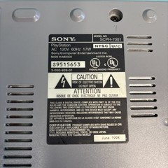 Sony PS1 PlayStation 1 System Console SCPH-7001 – TESTED WORKS