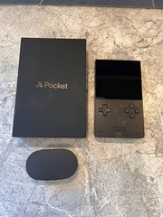 Analogue Pocket Limited Edition Transparent Smoke CIB Handheld Console