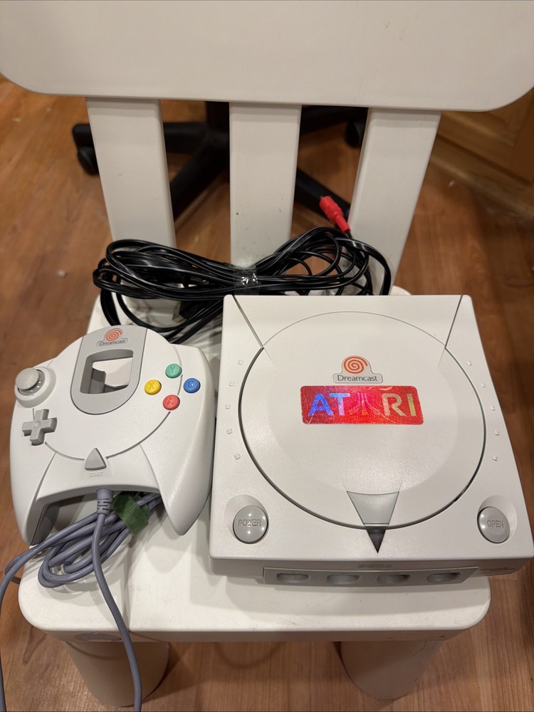 Sega Dreamcast Console HKT-3020 Bundle 1 Oem Controller Ext Cables Fully Tested