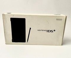 Nintendo DSi Black Console with Box Manuals AC Adapter Handheld Game System